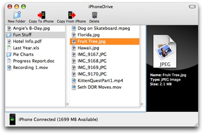 iPhone Ecamm Network iPhoneDrive