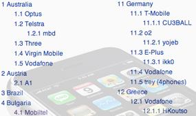 Apple iPhone Software Unlocked For International Use
